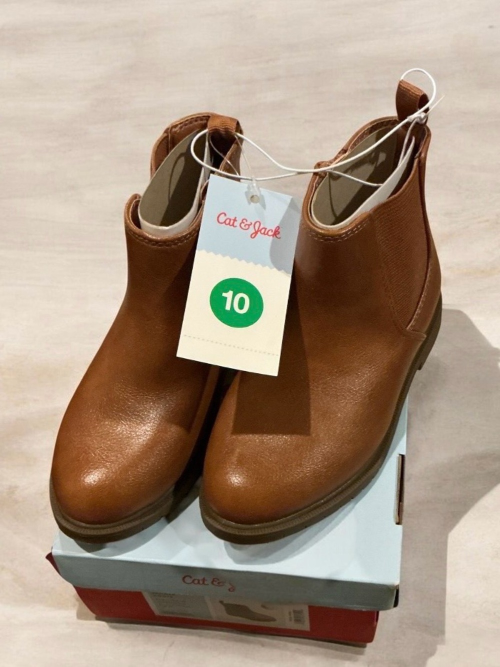 Kids Chelsea Boots in Brown